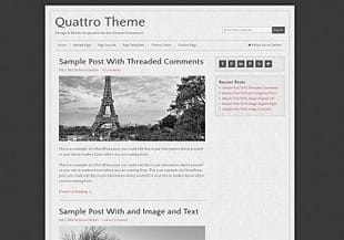 StudioPress Quattro Theme