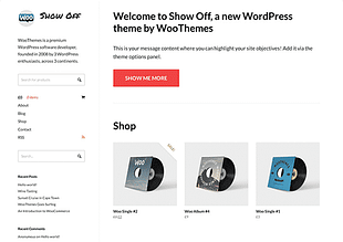 WooThemes Showoff Premium Theme