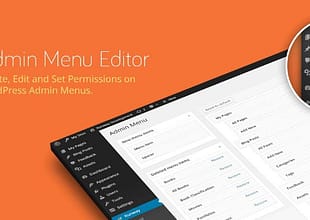 Admin menu editor pro