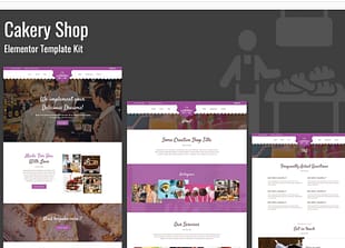 Cakeryshop - Bakery Business Template