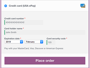 WooCommerce USA ePay Payment