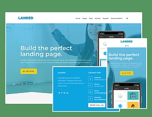 Theme Junkie Landed WordPress