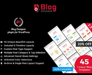 Blog Designer PRO for