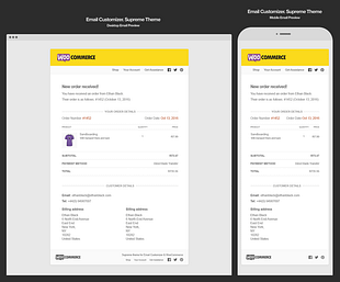 WooCommerce Email Customizer