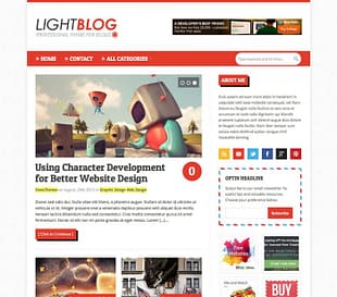 FameThemes LightBlog WordPress Theme