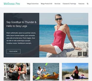 FameThemes Wellness Pro WordPress Theme