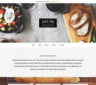 StudioPress Cafe Pro Genesis WordPress Theme