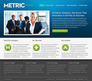 StudioPress Metric Theme