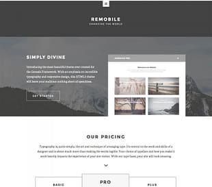 StudioPress Remobile Pro Genesis WordPress Theme