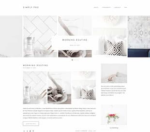 StudioPress Simply Pro Genesis WordPress Theme