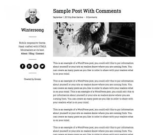 StudioPress Winter Song Pro Genesis WordPress Theme