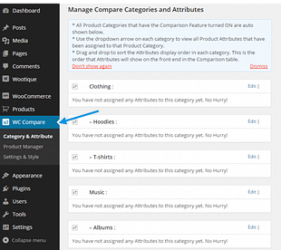 Woocommerce Compare Products Pro