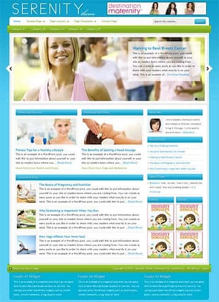 StudioPress Serenity Genesis WordPress Theme