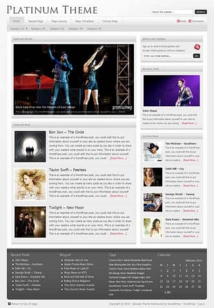 StudioPress Platinium Theme