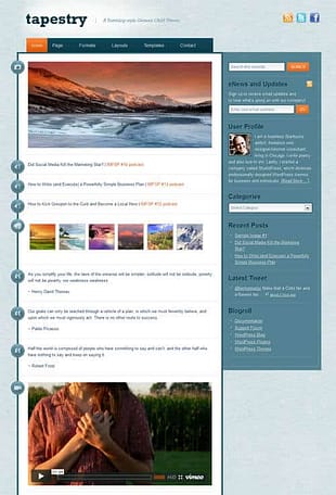 StudioPress Tapestry Theme