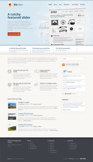 WooThemes Biznizz Premium Theme