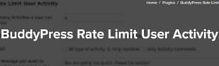 BuddyPress Private Message Rate Limiter