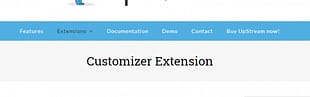 UpStream Customizer