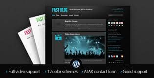 Fast Blog Wordpress Theme