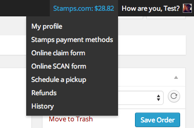WooCommerce Stamps.Com API
