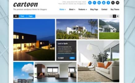AIT - Cartoon WordPress Theme