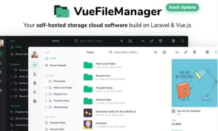 Vue File Manager with Laravel - Your Private Cloud