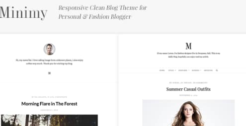 Minimy - Responsive Clean Personal