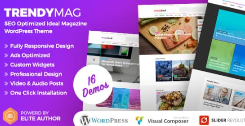 TrendyMag - WordPress News Magazine