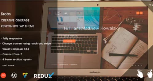 Krobs - Personal Onepage Responsive