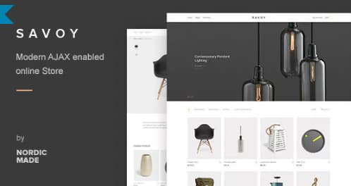Savoy - Minimalist AJAX WooCommerce