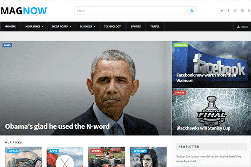 Theme Junkie MagNow WordPress Theme