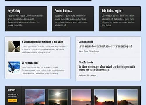 OboxThemes Gloss Surface WordPress Theme
