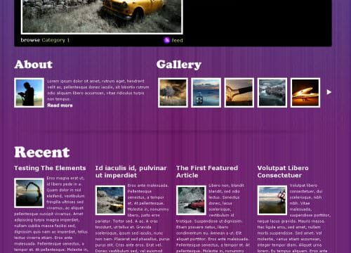 WooThemes Groovy Blog Premium Theme