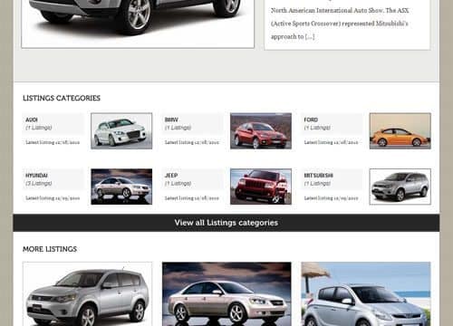 WooThemes Listings Premium Theme