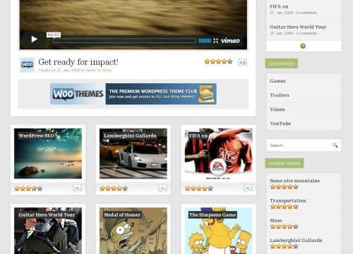 WooThemes WooTube Premium Theme