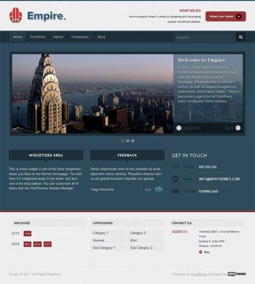 WooThemes Empire Premium Theme