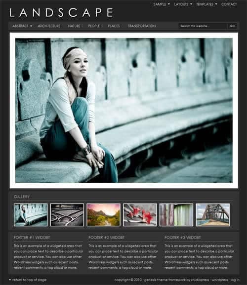 StudioPress Landscape Theme