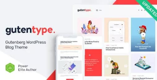 Gutentype | 100% Gutenberg WordPress