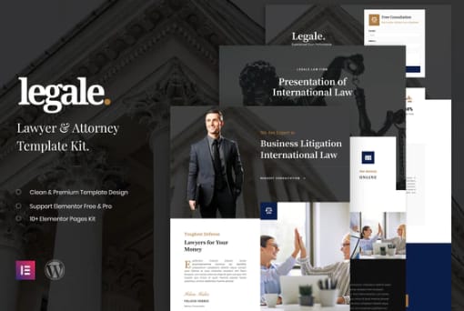 Legale - Lawyer & Law