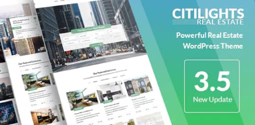 CitiLights - Real Estate WordPress Theme