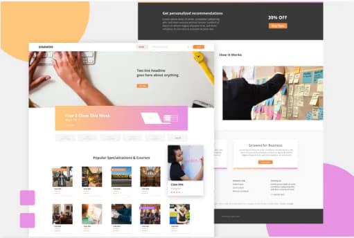 SINAWOO - Online Learning Website