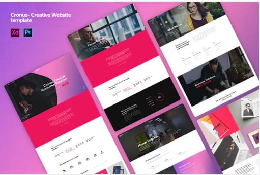 Cronus - Creative agency Website
