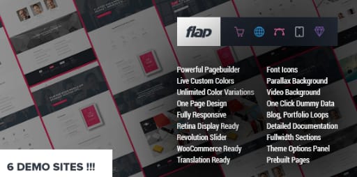 FLAP - Corporate Business WordPress Theme