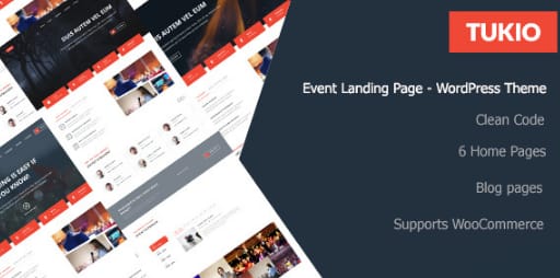 Tukio | Event Landing Page