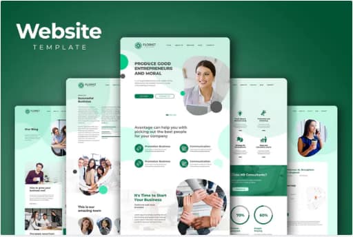 Corporate Agency Website Templates