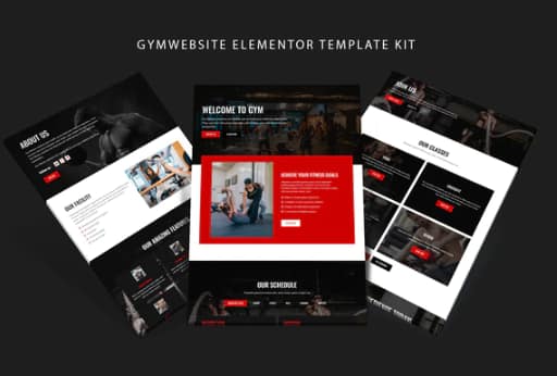 Gymsite - Gym Elementor Template