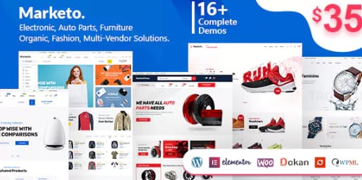Marketo - eCommerce & Multivendor