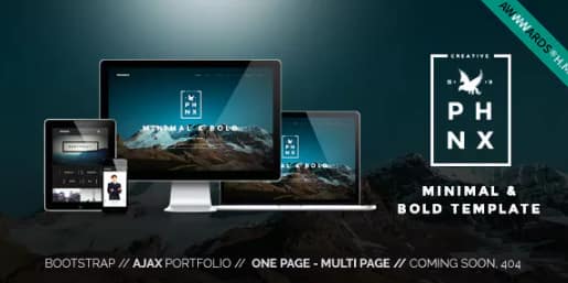 Phoenix - WordPress Minimal Multipurpose