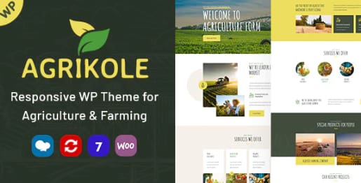 Agrikole | WordPress Theme Agriculture