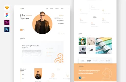 Personal Portfolio Website Template
